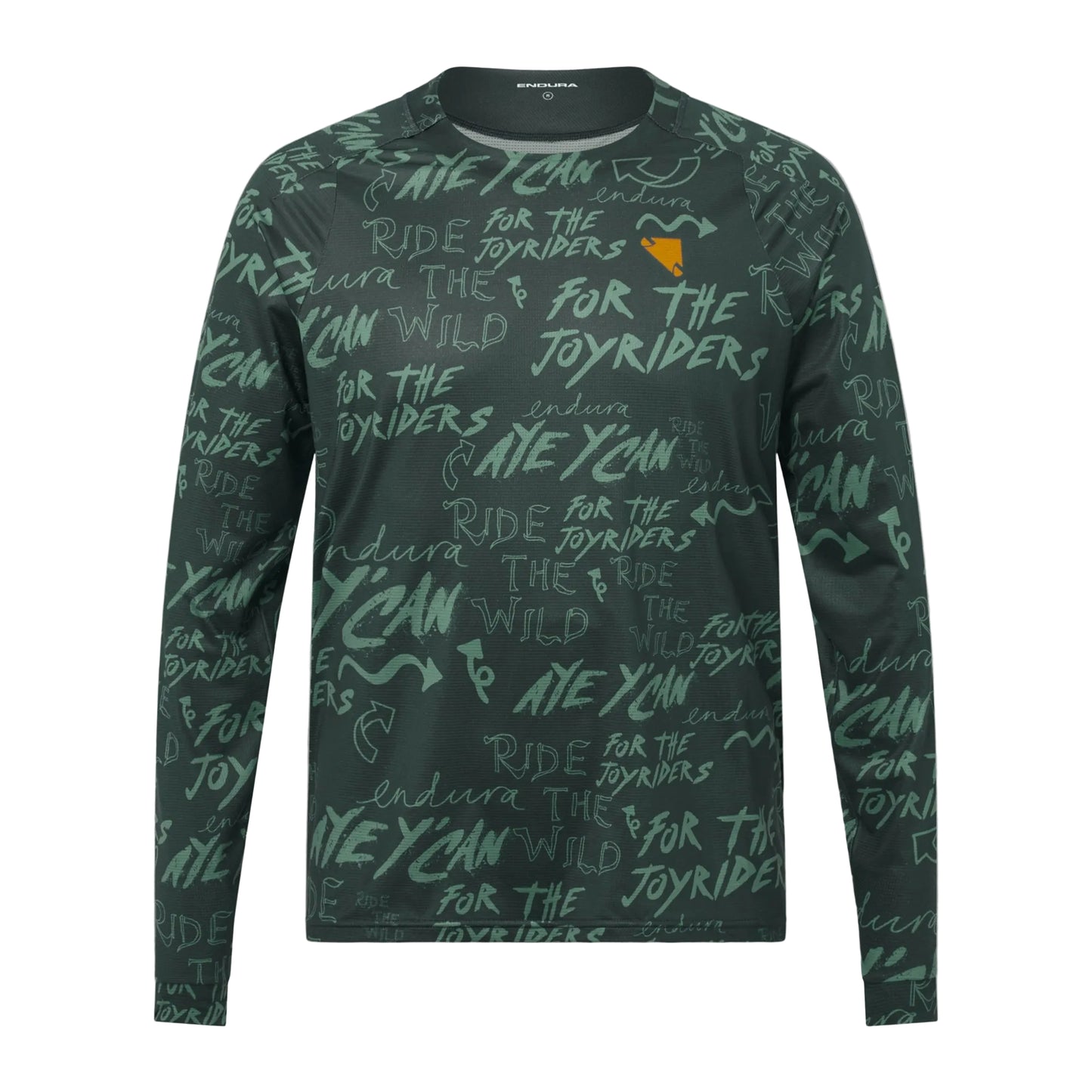 ENDURA SINGLETRACK PRINT Čelenka s dlouhým rukávem Carbon Grey