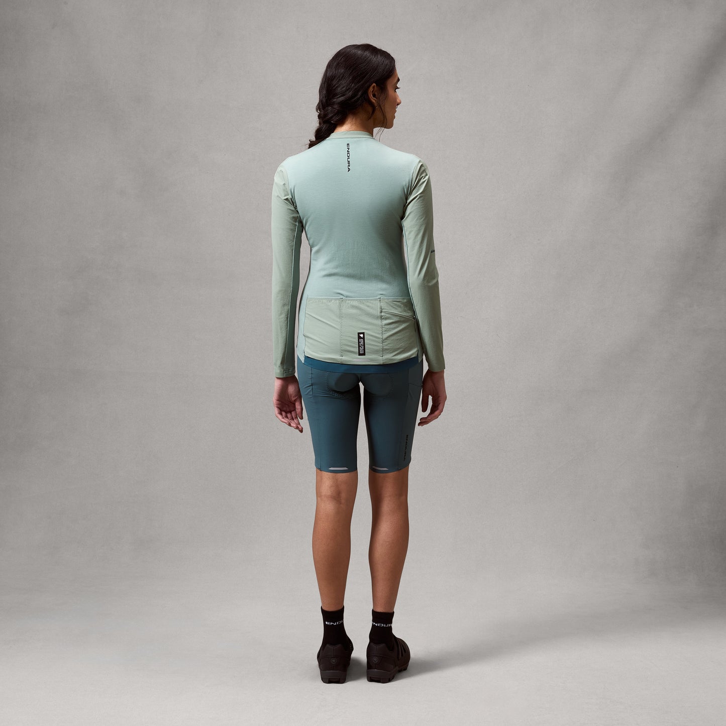 ENDURA ALLTRACK RIDE Dámský dres s dlouhým rukávem Sage Green