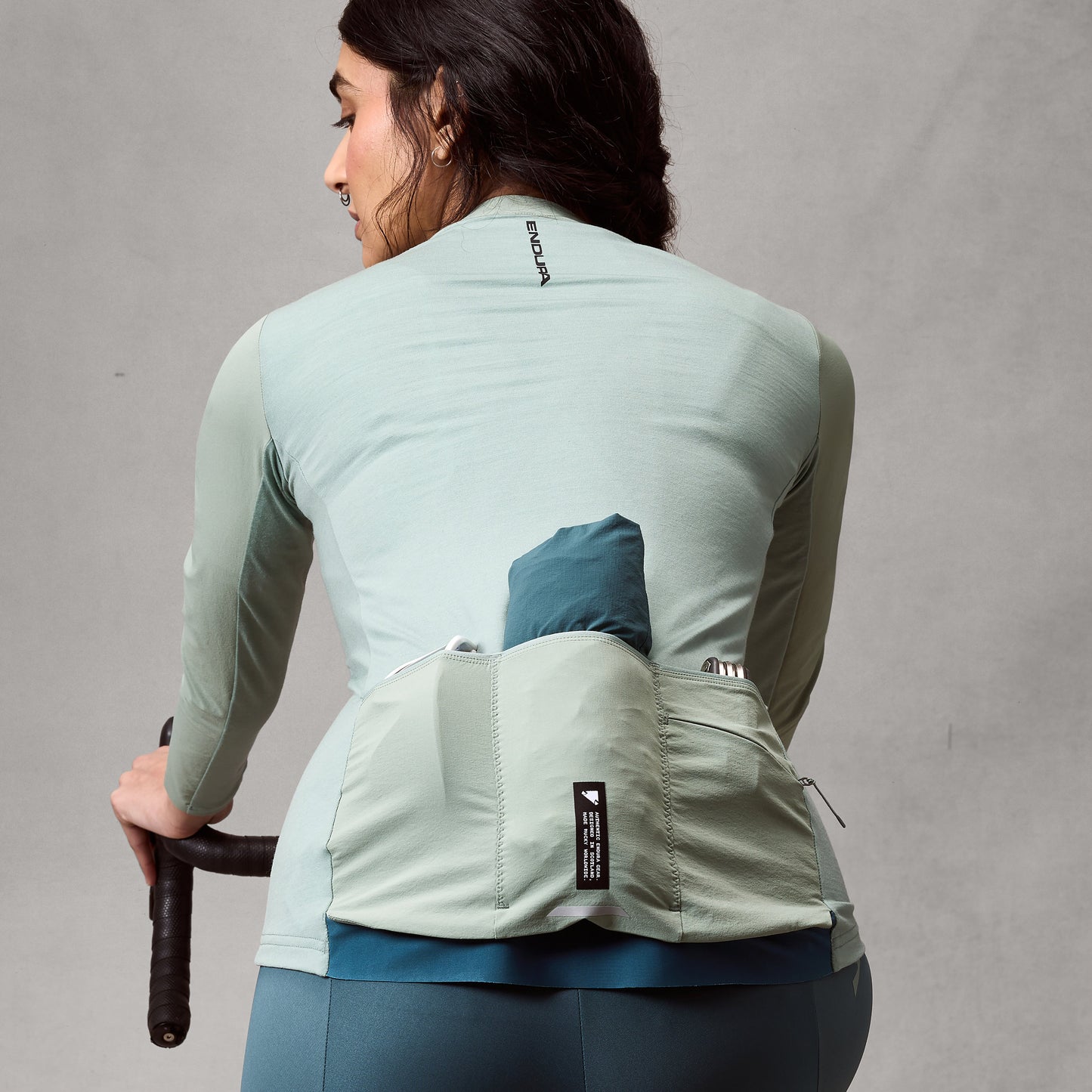 ENDURA ALLTRACK RIDE Dámský dres s dlouhým rukávem Sage Green