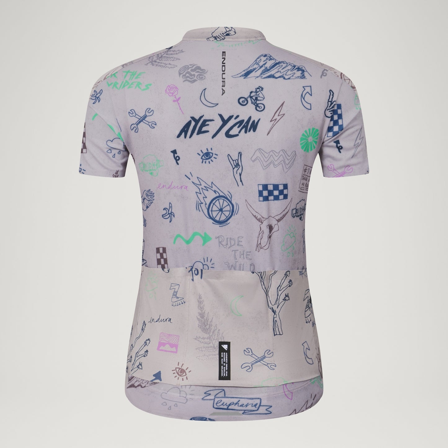 Dámský dres ENDURA PRO SL PRINT GTI s krátkým rukávem Titanium Jersey