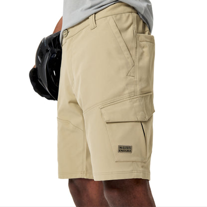 Short ENDURA LOOP CARGO Beige
