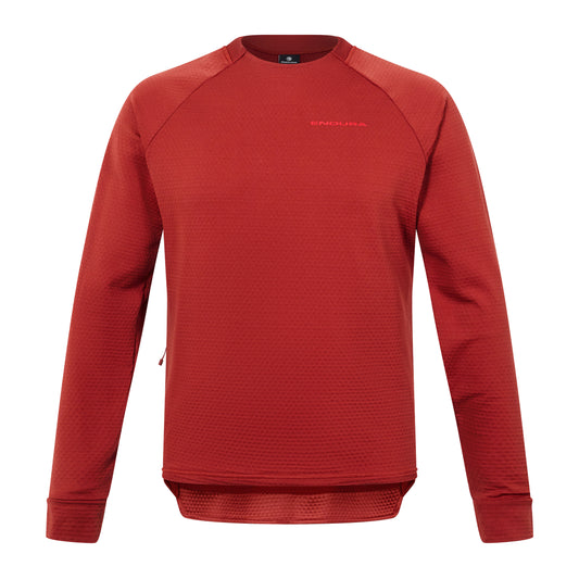ENDURA SINGLETRACK FLEECE Långärmad Jersey Brick
