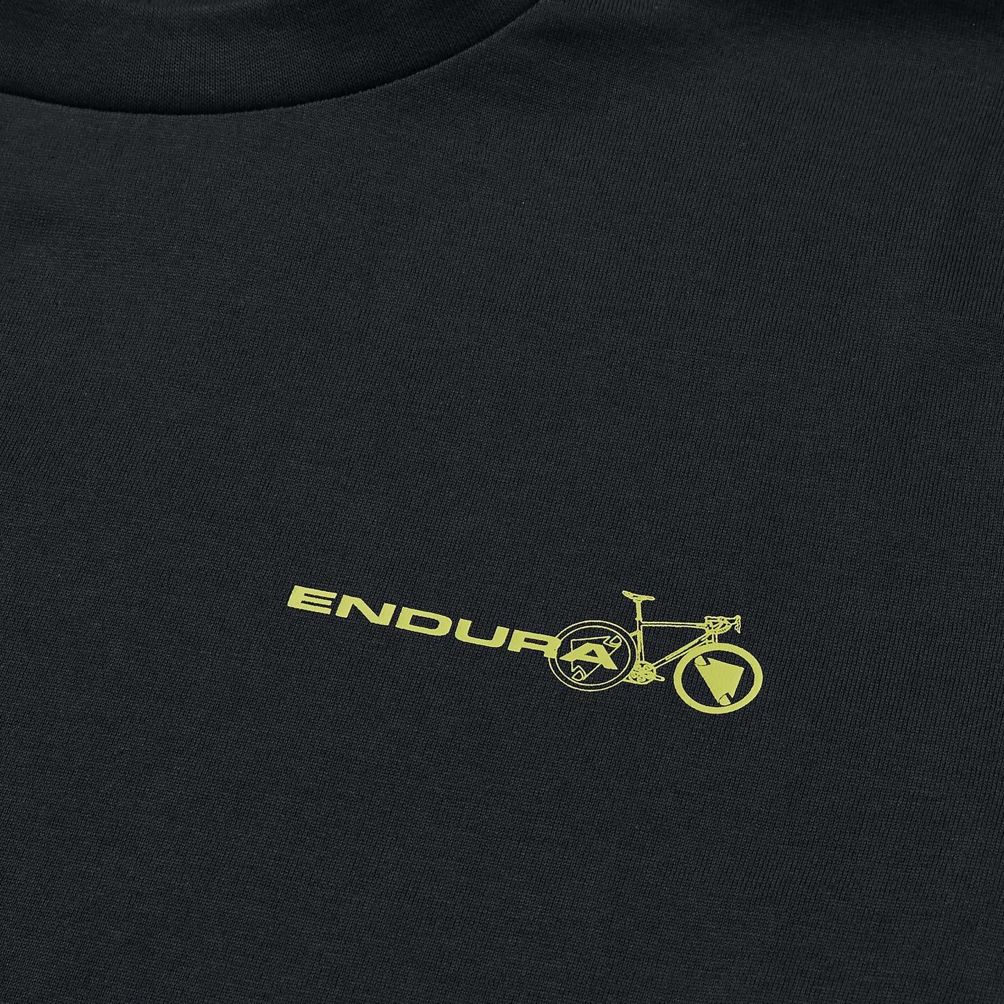 ENDURA PEDAL POWER GRAPHIC Carbon T-Shirt Grå