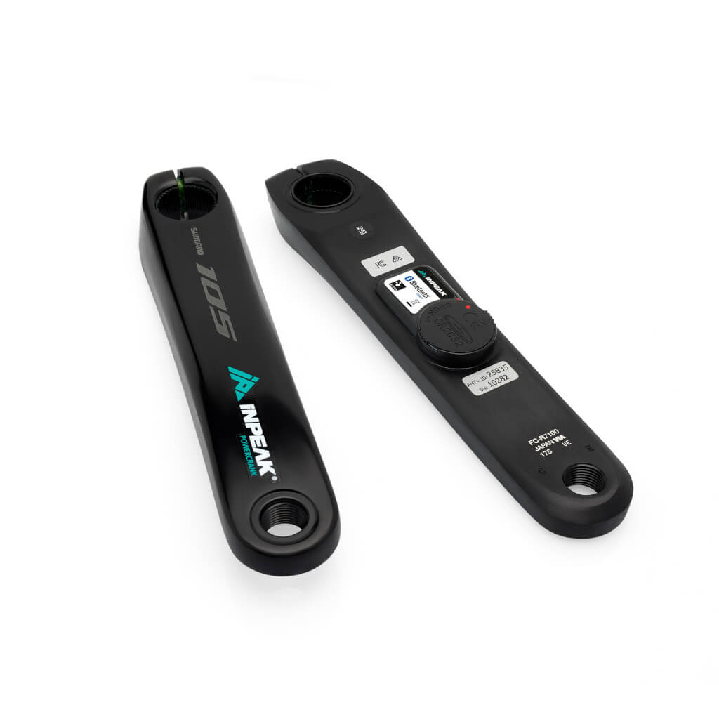Manivelle Gauche Capteur de Puissance INPEAK POWERCRANK Shimano 105 R7100