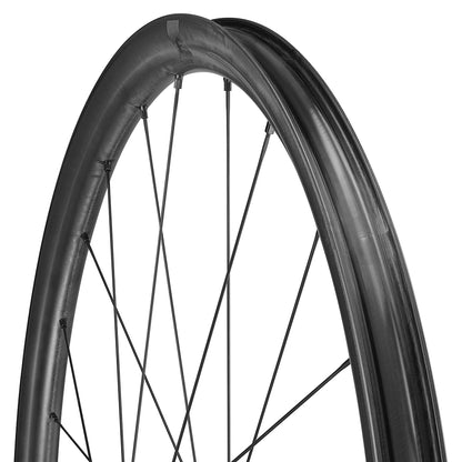 Paire de Roues FULCRUM RAPID RED CARBON 700c Tubless Ready Center lock)