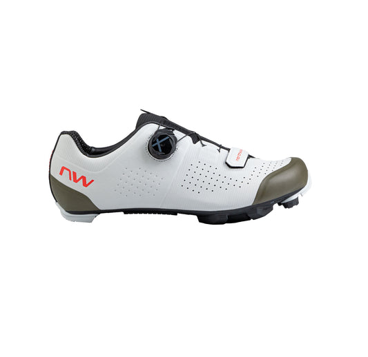 NORTHWAVE RAZER Light Grey/Green XC/Gravel MTB boty