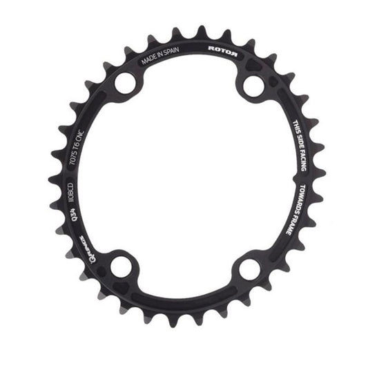 Oval 11V ROTOR Q-RING ALDHU / VEGAST / Shimano R9100 / R8000 110 mm inre kedjehjul