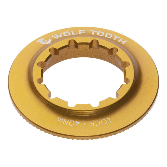 WOLF TOOTH Centerlock-møtrik (indvendig), guld