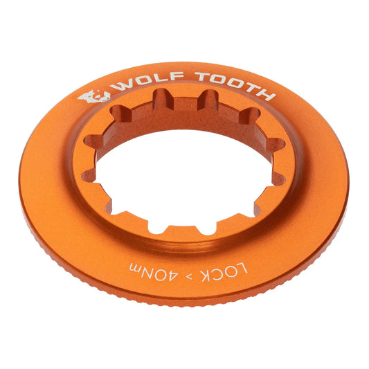 WOLF TOOTH Centerlock-møtrik (indvendig), orange