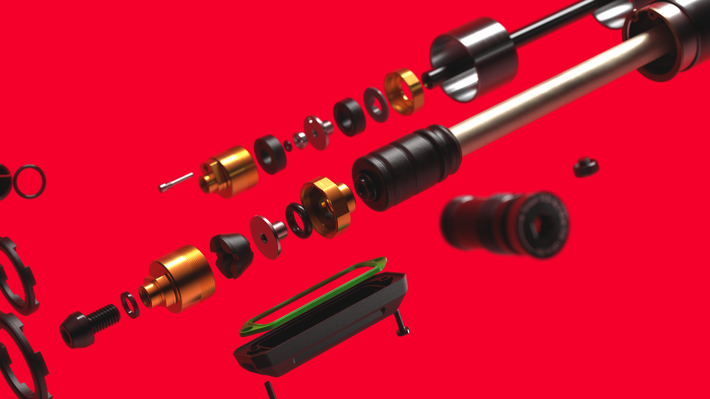 Widelec ROCKSHOX BOXXER ULTIMATE CHARGER 3.2 RC2 29' Oś 20x110mm Boost Red