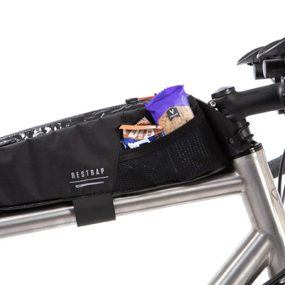 Sacoche de Cadre RESTRAP RACE TOP TUBE BAG LONG 2 L Noir