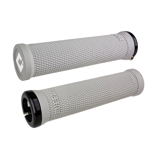 Grips ODI RUFFIAN Lock-On 135 mm Gris