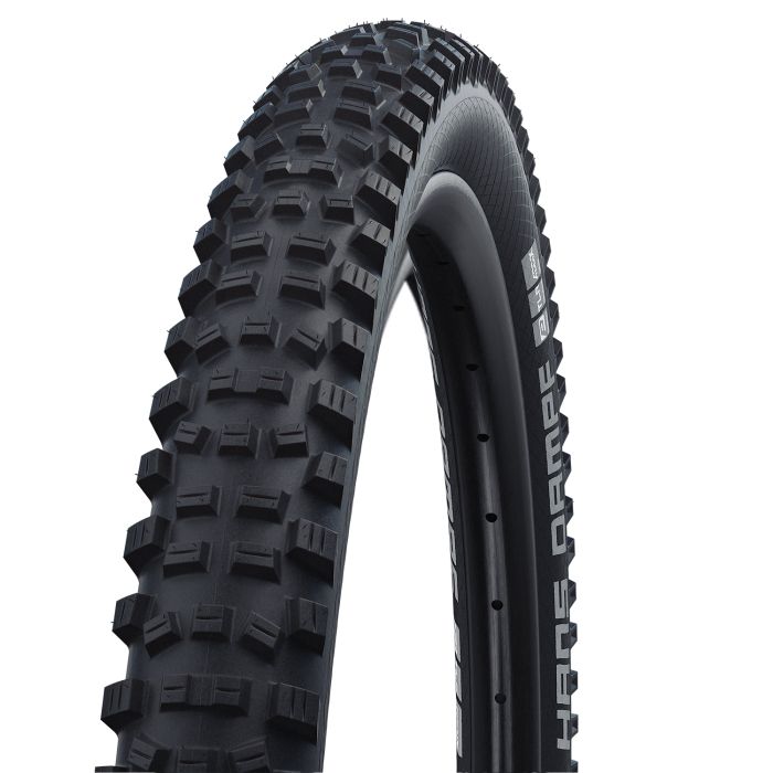 Pneu SCHWALBE HANS DAMPF 27.5x2.35 ADDIX Performance Twinskin Tubeless Ready Souple Noir