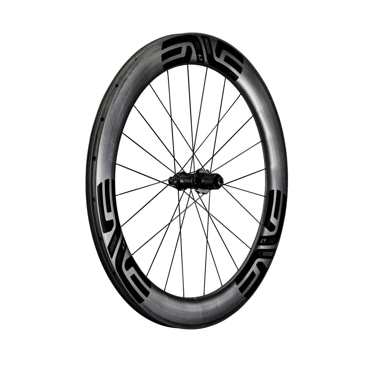 ENVE SES 6.7 Tubeless Ready baghjul (Center Lock) Sort