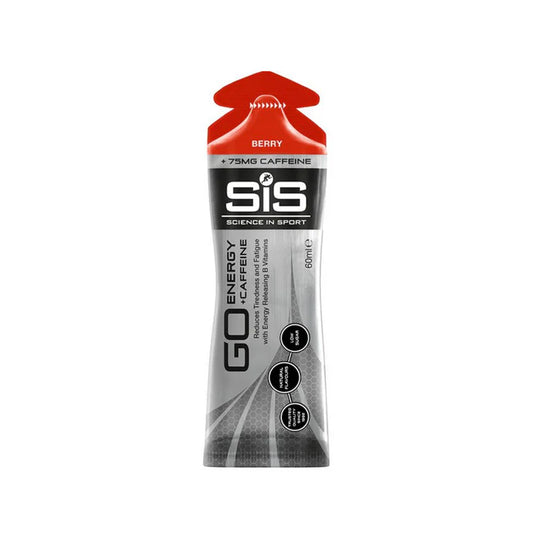 SIS GO ISOTONIC ENERGY Żel z kofeiną (60ml) Czerwone jagody