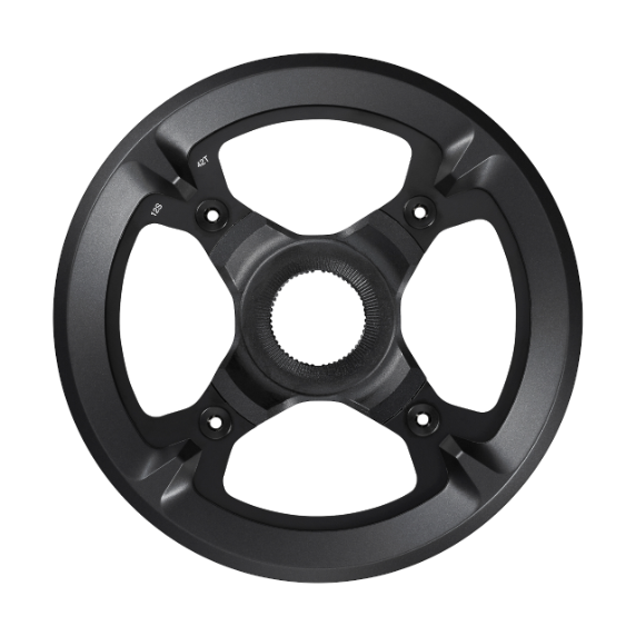 SHIMANO SM-CRE70-12 12rychlostní řetězový kroužek 42T Mono černý