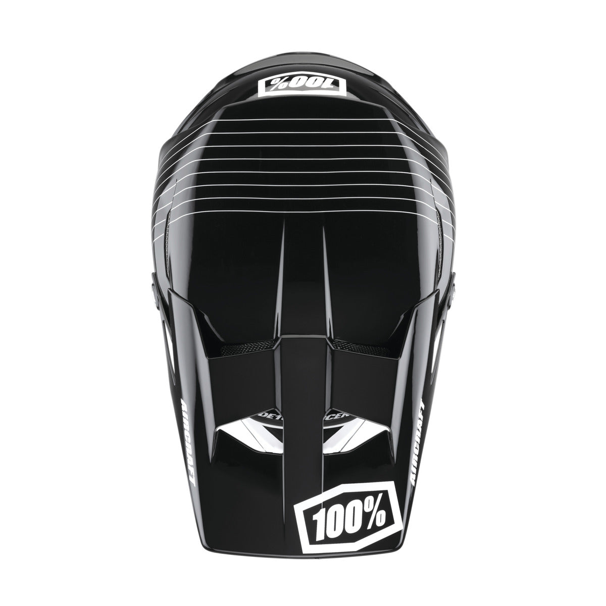 Casque VTT 100% AIRCRAFT COMPOSITE Noir/Blanc