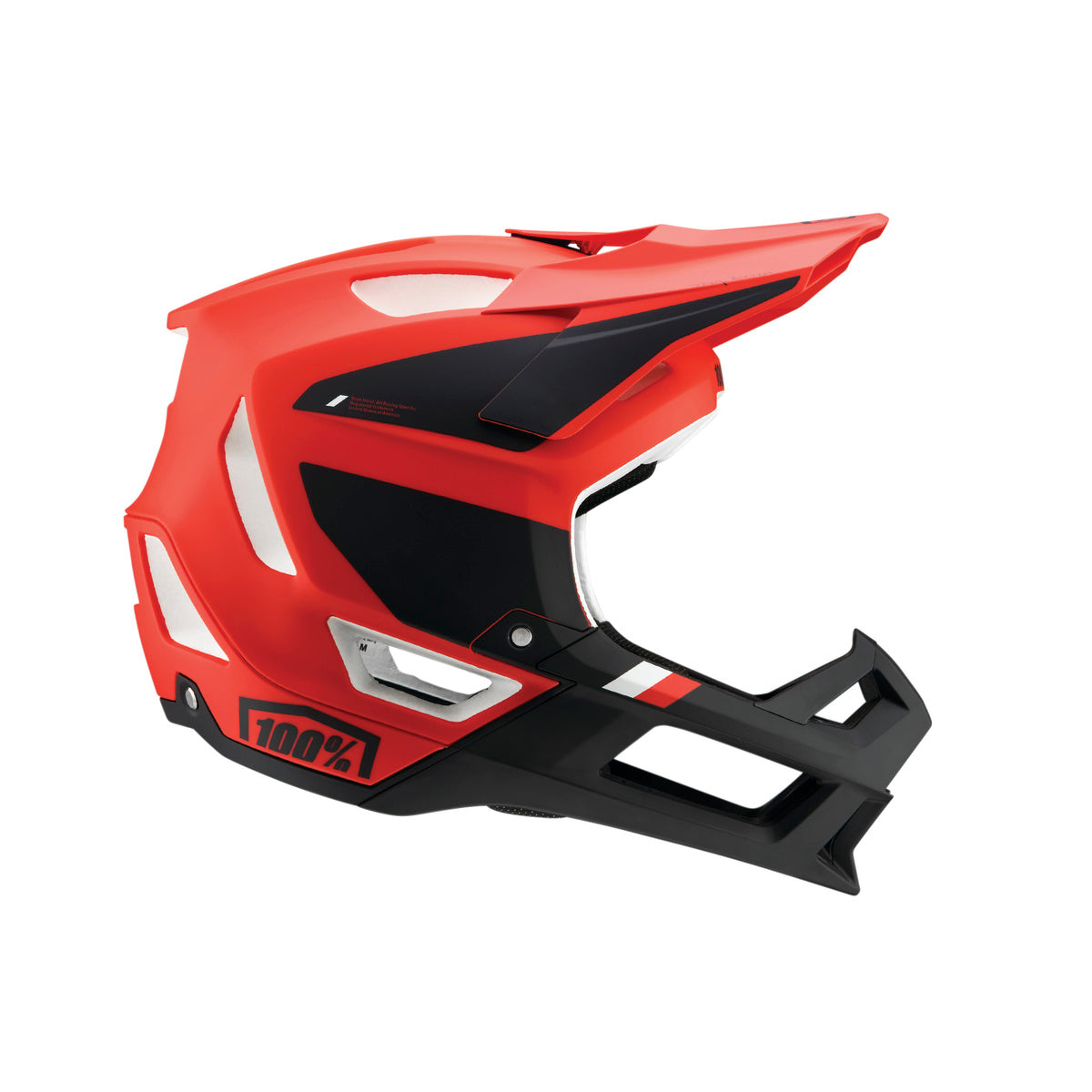 Casque VTT 100% TRAJECTA FIDLOCK Rouge