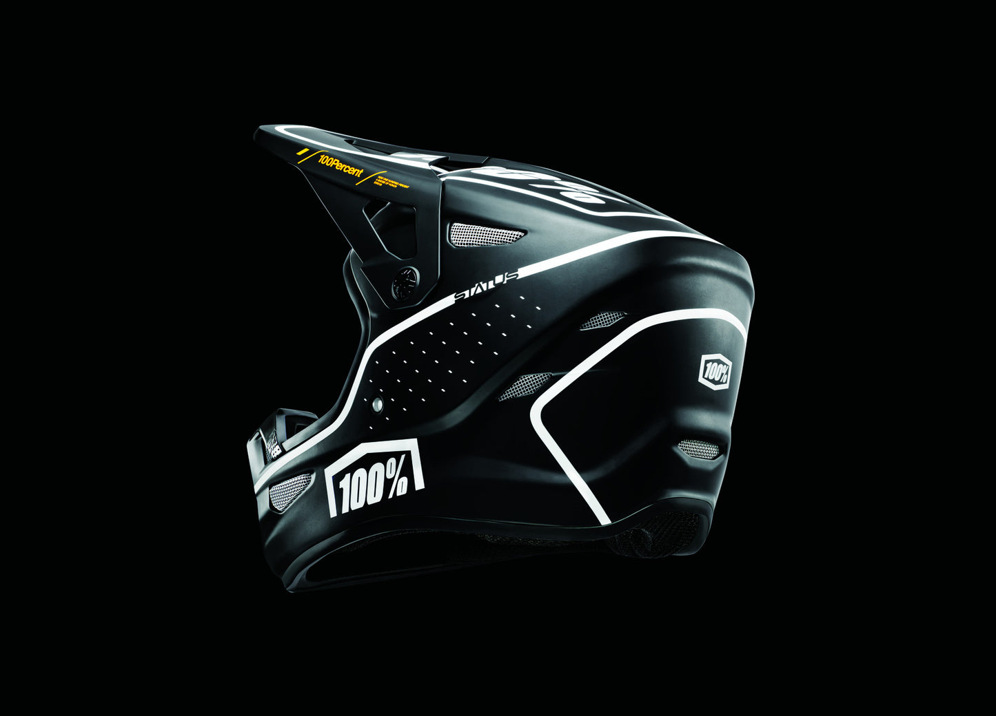 Casque VTT 100% STATUS Noir