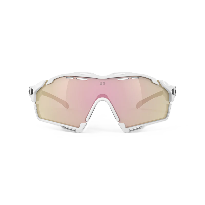 Solbriller RUDY PROJECT CUTLINE Hvide glas RP Optics Multilaser Rose Gold