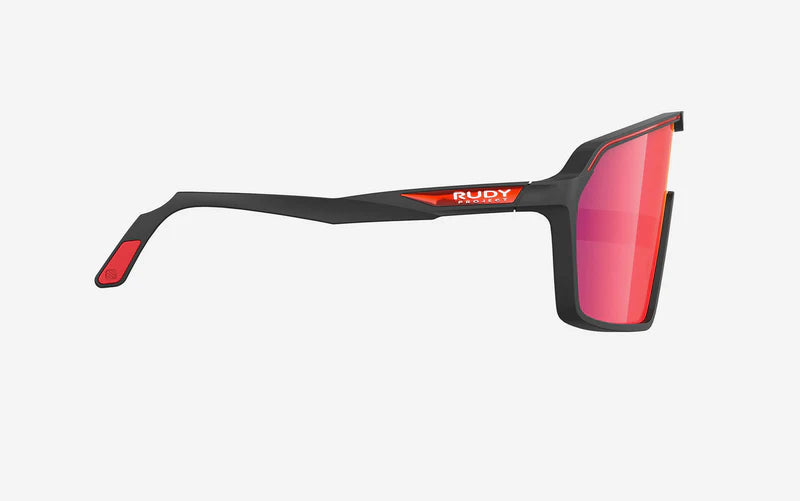 RUDY PROJECT SPINSHIELD Briller Sort RP Optics Multilaser Red Linser