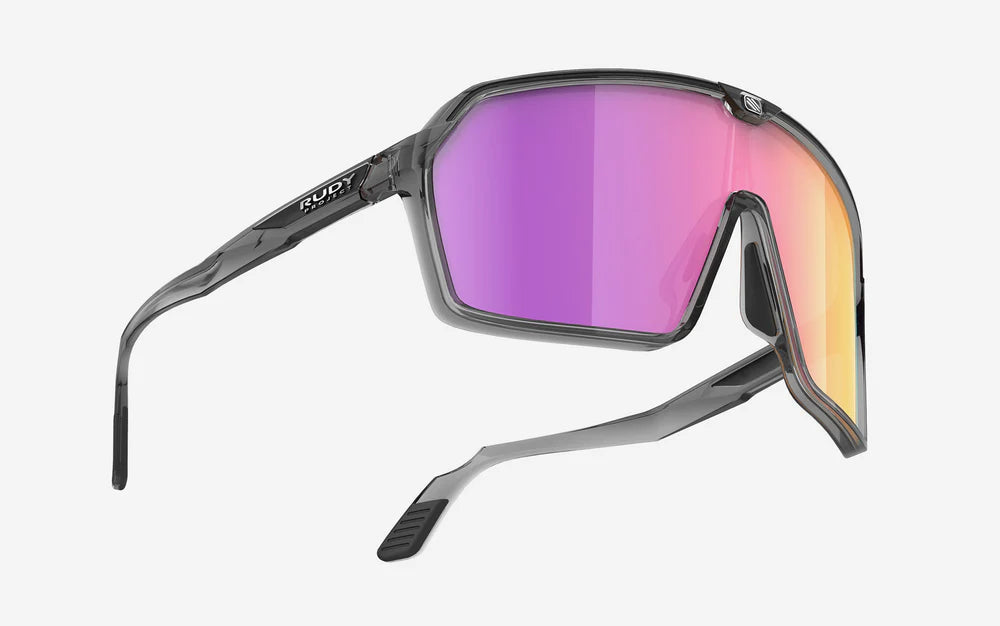 Okulary przeciwsłoneczne RUDY PROJECT SPINSHIELD Crystal Ash RP Optics Multilaser Sunset Lenses