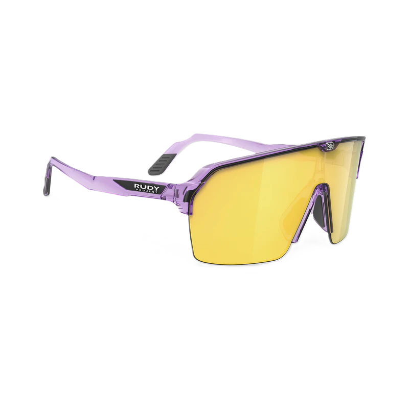 Solbriller RUDY PROJECT SPINSHIELD AIR Crystal Lilac Linser RP Optics Multilaser Yellow