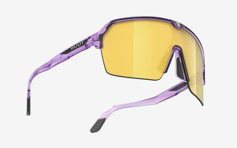 Solbriller RUDY PROJECT SPINSHIELD AIR Crystal Lilac Linser RP Optics Multilaser Yellow