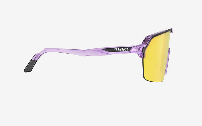 Solbriller RUDY PROJECT SPINSHIELD AIR Crystal Lilac Linser RP Optics Multilaser Yellow