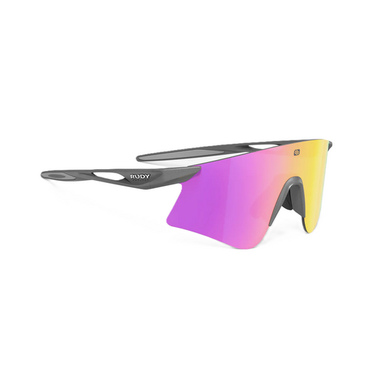 RUDY PROJECT ASTRAL Metal Titanium Solbriller RP Optics Multilaser Sunset Linser