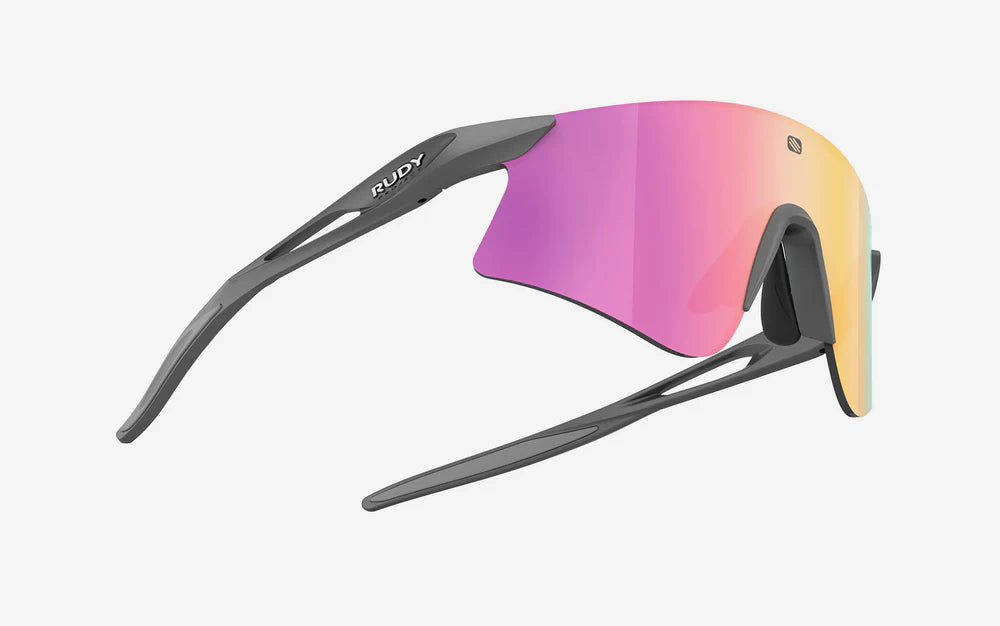 RUDY PROJECT ASTRAL Metal Titanium Solbriller RP Optics Multilaser Sunset Linser