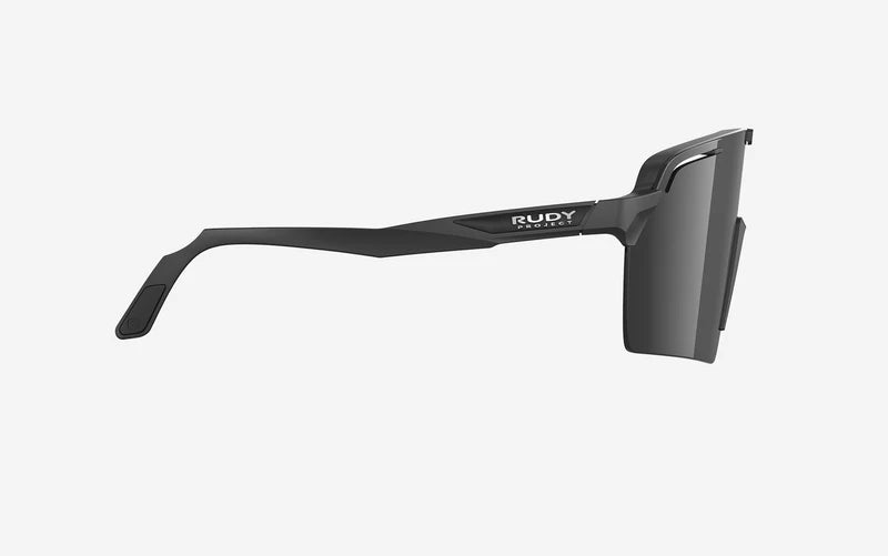 Solbriller RUDY PROJECT SPINSHIELD PRO Mat sorte glas RP Optics Røgsort