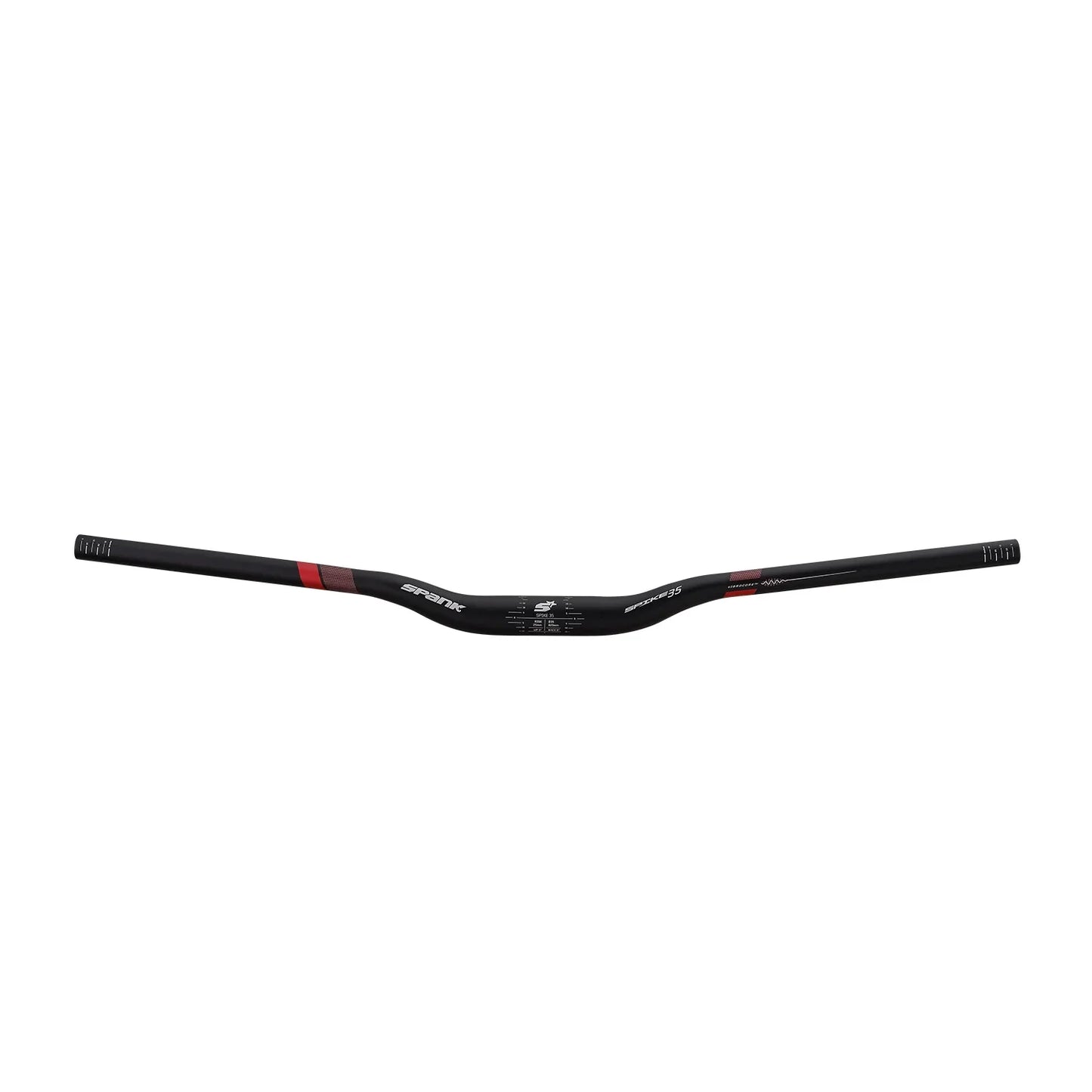 SPANK SPIKE 35 VIBROCORE Rise 25mm 820mm Röd styrstång