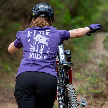 Maillot NORTHWAVE XTRAIL 2 Femme Manches Courtes Violet