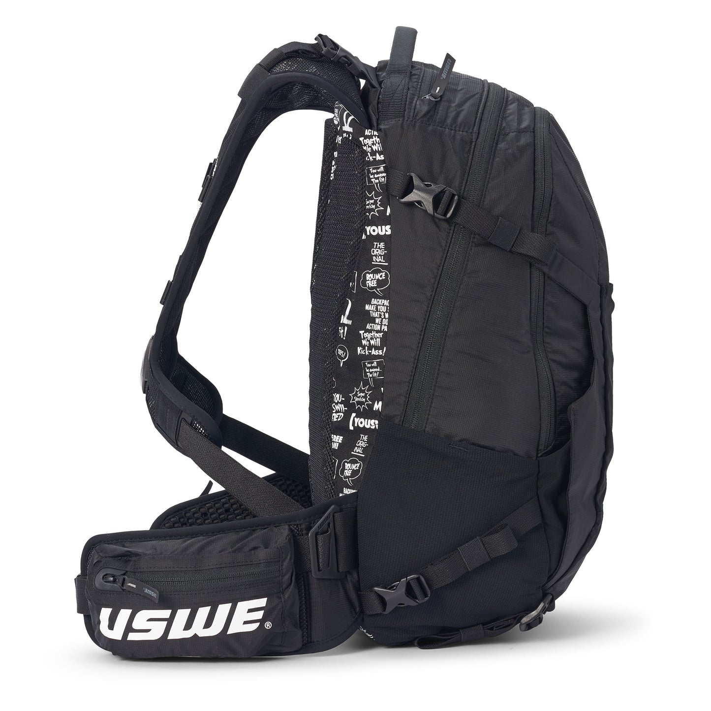 Batoh USWE SHRED 16 l, černý