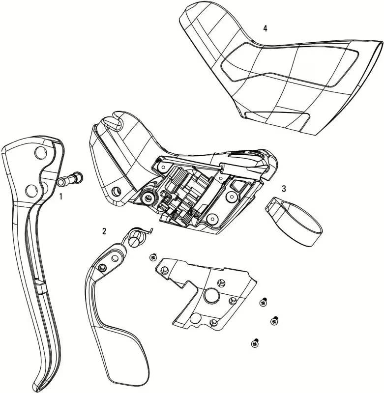Paire de Levier de Frein SRAM RIVAL 1
