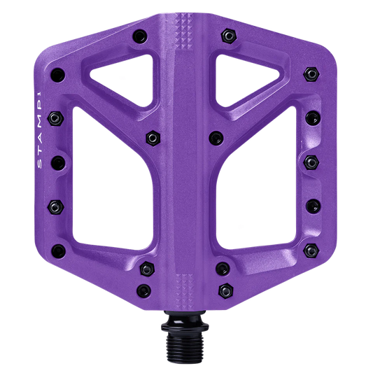 Pédales Plates CRANKBROTHERS STAMP 1 Large Violet