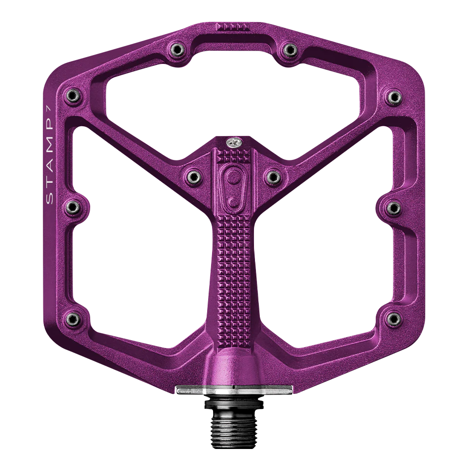 Pédales Plates CRANKBROTHERS STAMP 7 Large Violet