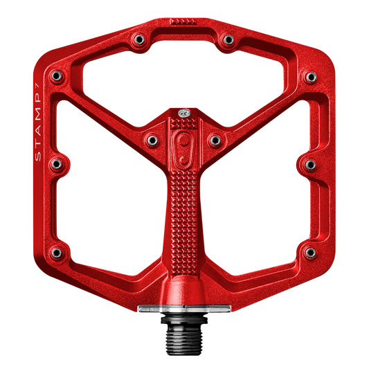 Pédales Plates CRANKBROTHERS STAMP 7 Large Rouge