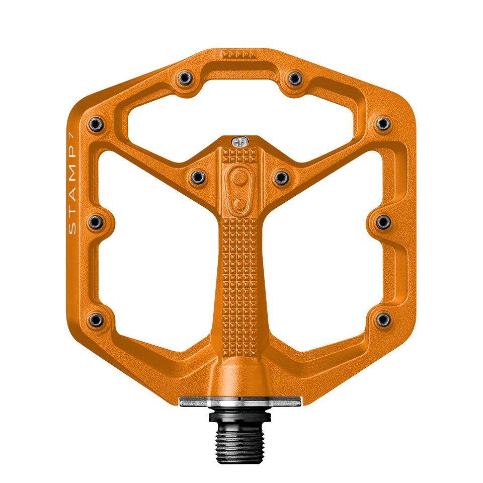 Pédales Plates CRANKBROTHERS STAMP 7 Small Orange