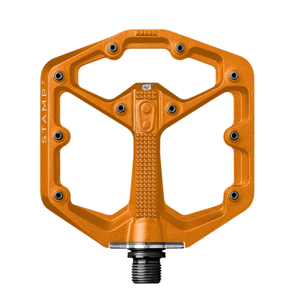 Pédales Plates CRANKBROTHERS STAMP 7 Small Orange