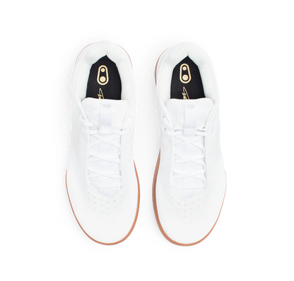 Chaussures VTT CRANKBROTHERS STAMP LACE  FLAT FABIO WIBMER Blanc