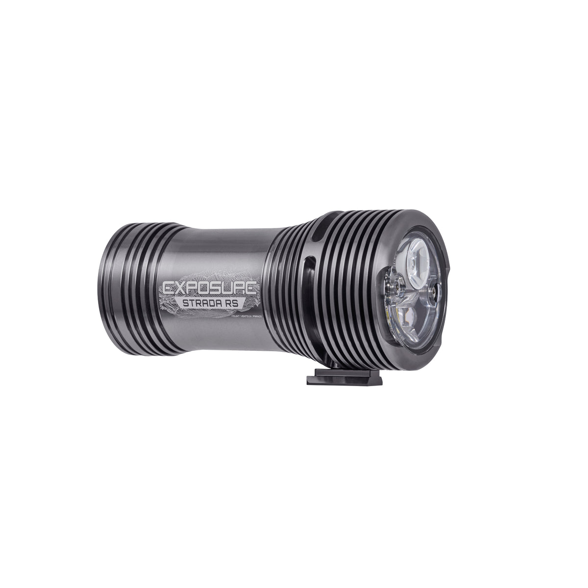 Éclairage avant EXPOSURE LIGHTS Strada MK13 RS AKTIV Gun Metal Black