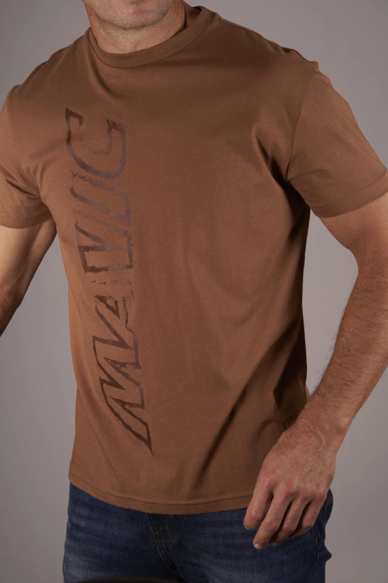 MAVIC CORPORATE VERTICAL Bronze T-shirt