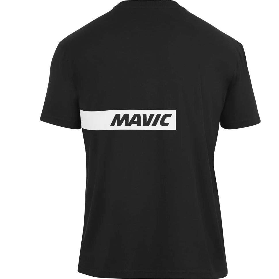 MAVIC CORPORATE STRIPE T-shirt Sort