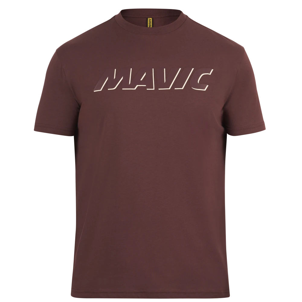 MAVIC CORPORATE LOGO Aubergine tričko
