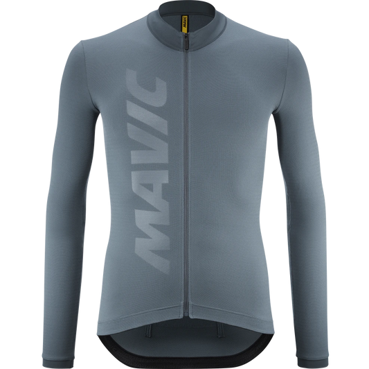 Maillot MAVIC AKSIUM Manches Longues Bleu