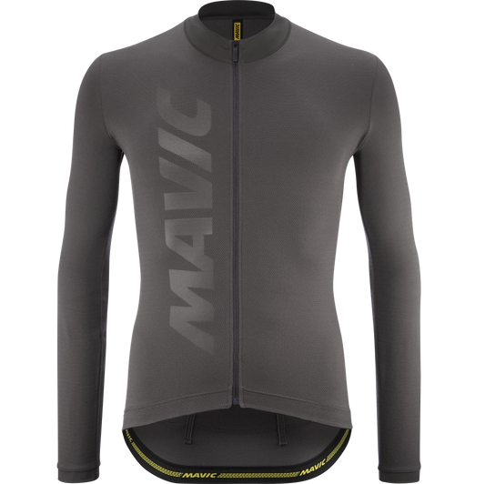 Maillot MAVIC AKSIUM Manches Longues Gris