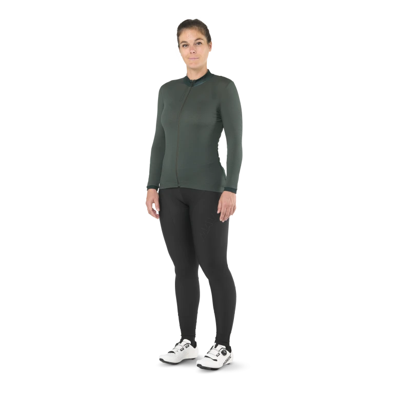 MAVIC AKSIUM Langærmet Jersey til damer Grøn