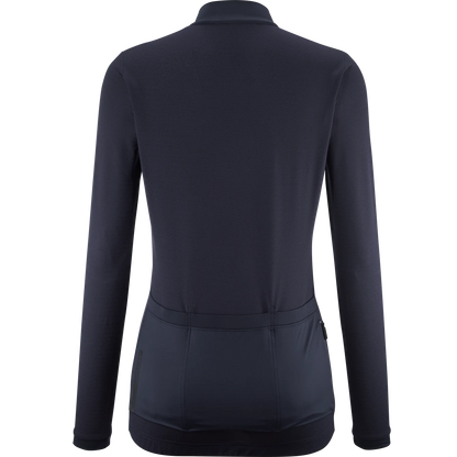 Maillot MAVIC AKSIUM Manches Longues Femme Bleu